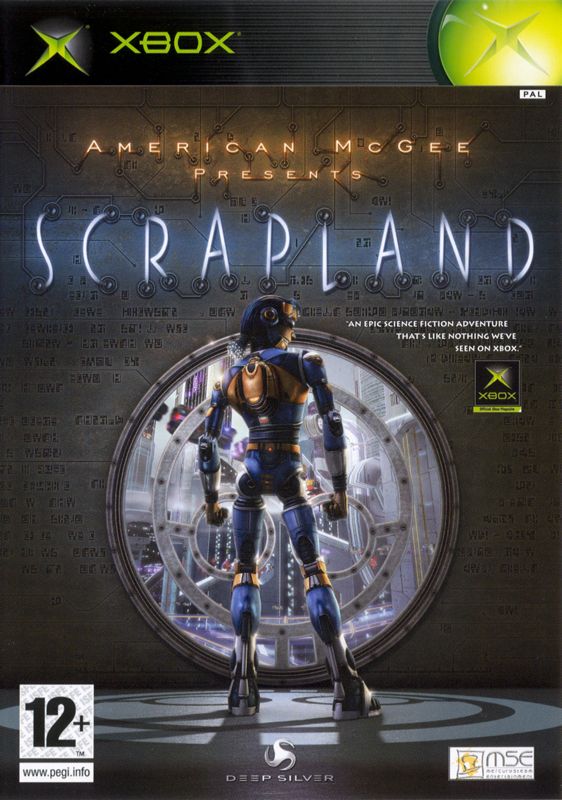 American McGee Presents: Scrapland box art for Xbox
